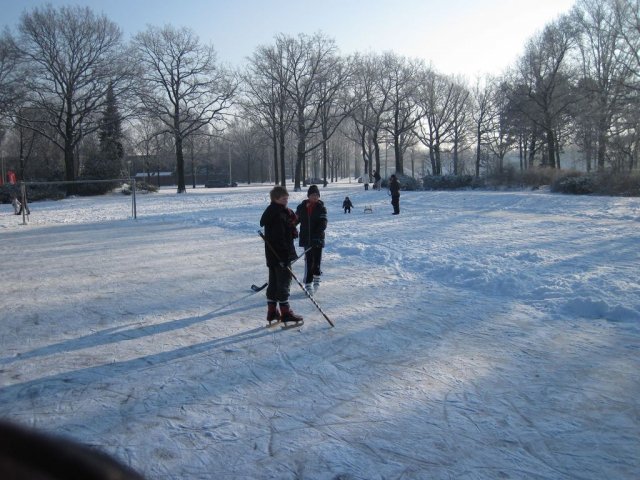 Schaatsen luchtverkenners 2012