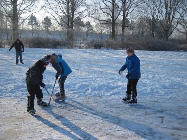 Schaatsen luchtverkenners 2012