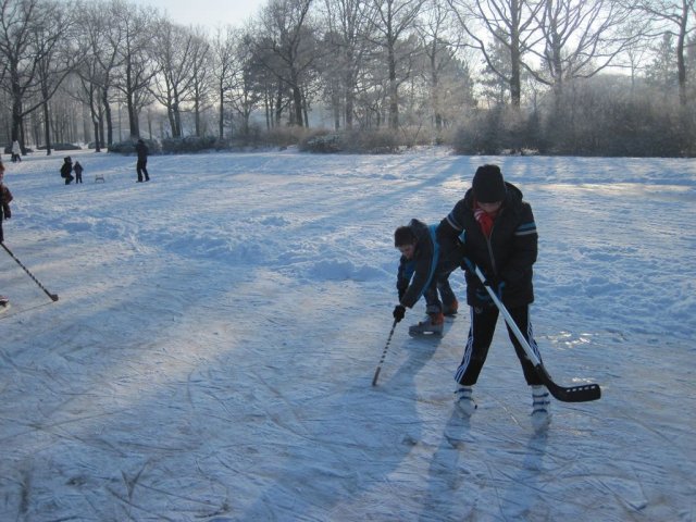 Schaatsen luchtverkenners 2012