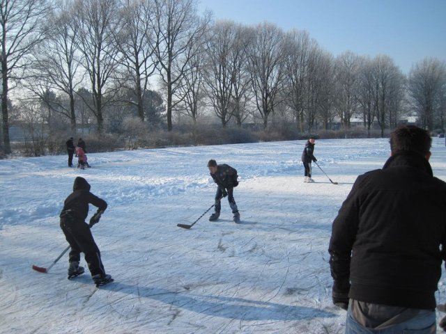 Schaatsen luchtverkenners 2012