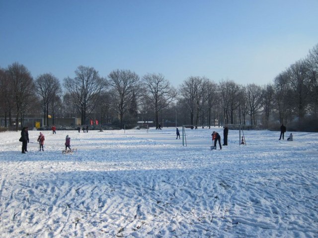 Schaatsen luchtverkenners 2012