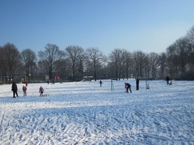 Schaatsen luchtverkenners 2012