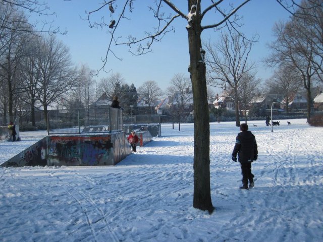 Schaatsen luchtverkenners 2012