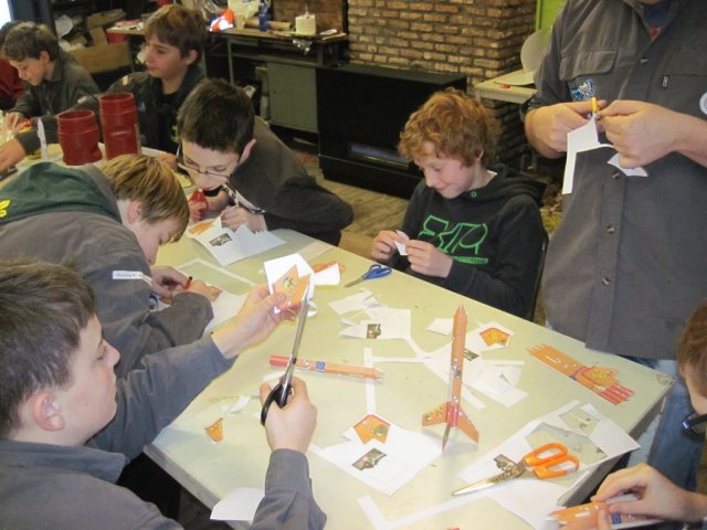 Raketten lanceren 2013