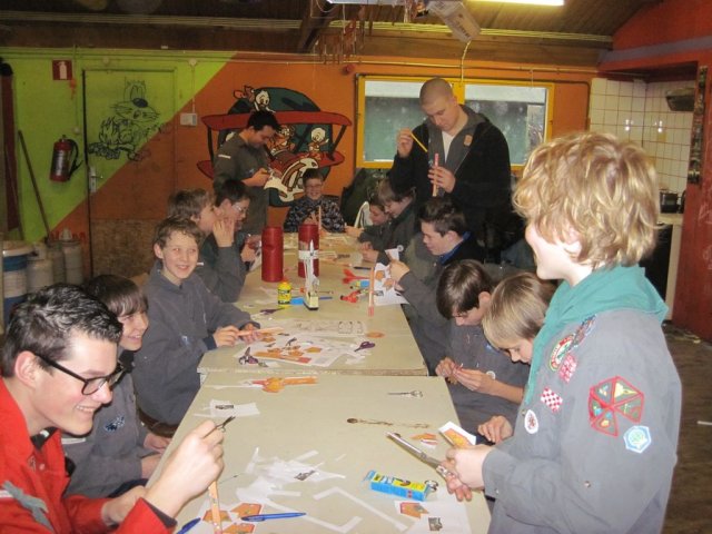 Raketten lanceren 2013