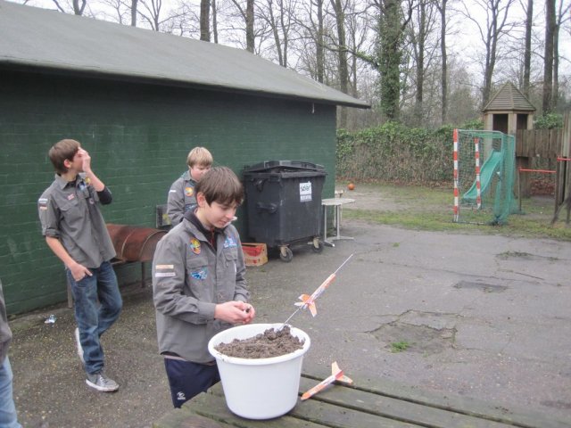 Raketten lanceren 2013