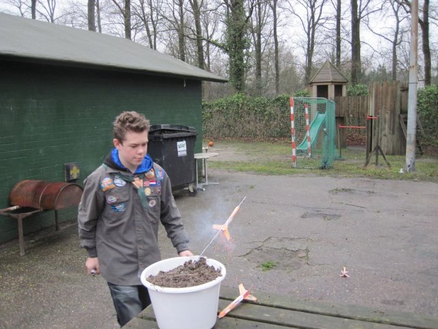 Raketten lanceren 2013