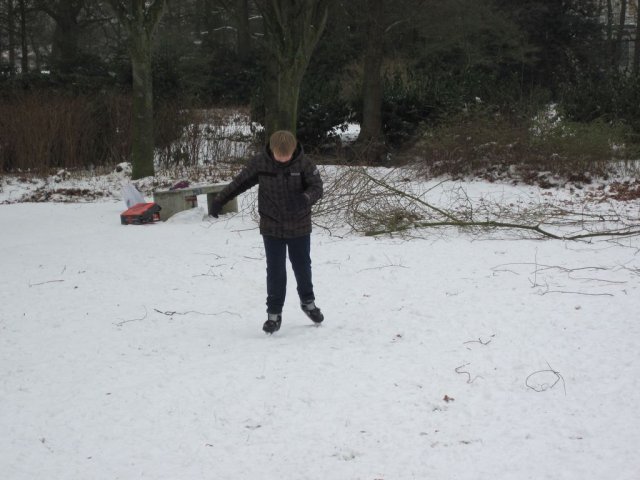 Schaatsen luchtverkenners 2013