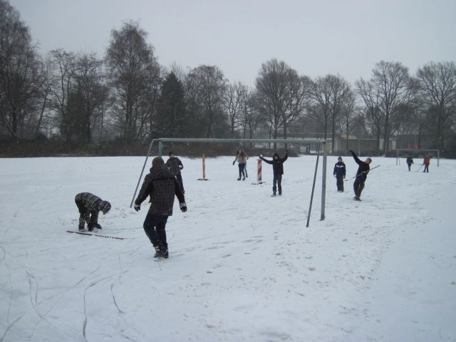 Schaatsen luchtverkenners 2013