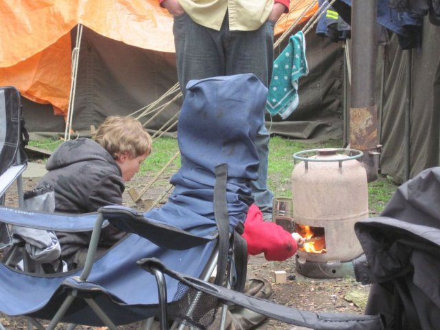 Vaderzoonweekend verkenners 2013