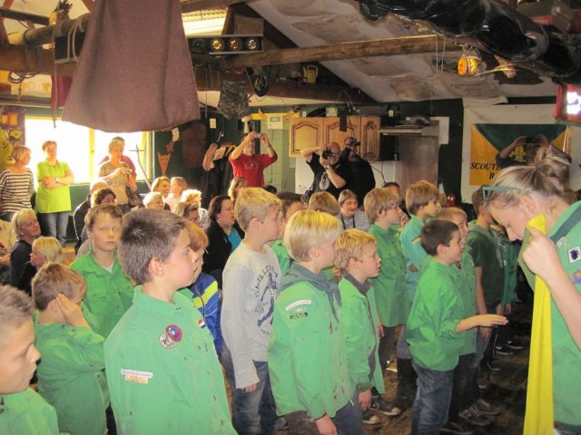 Welpen-installatie 2013