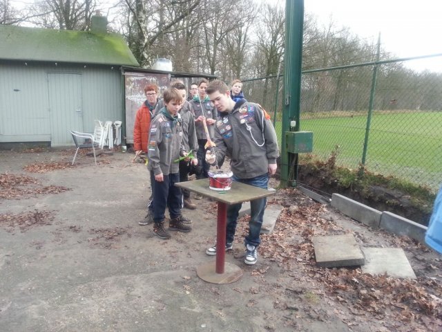 Rakket/pizza luchtverkenners 2014