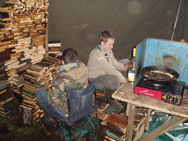 Winterkamperen verkenners 2014