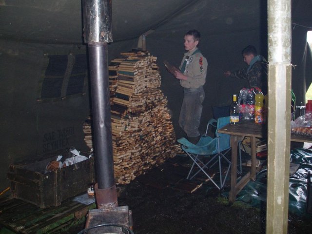 Winterkamperen verkenners 2014