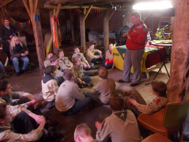 Winterkamperen verkenners 2014