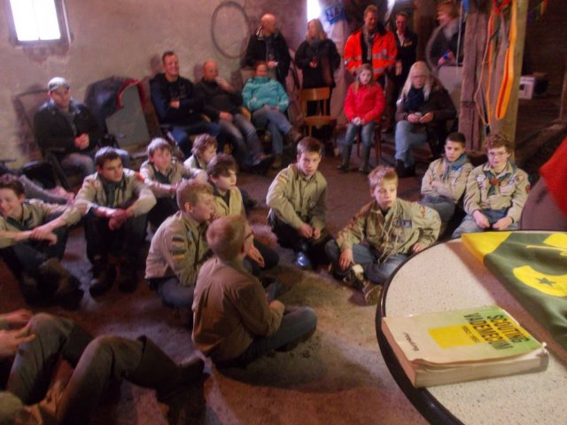 Winterkamperen verkenners 2014