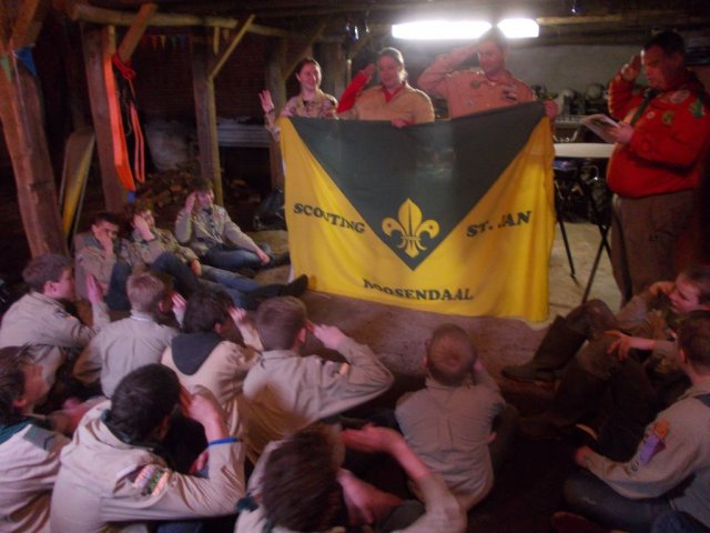 Winterkamperen verkenners 2014