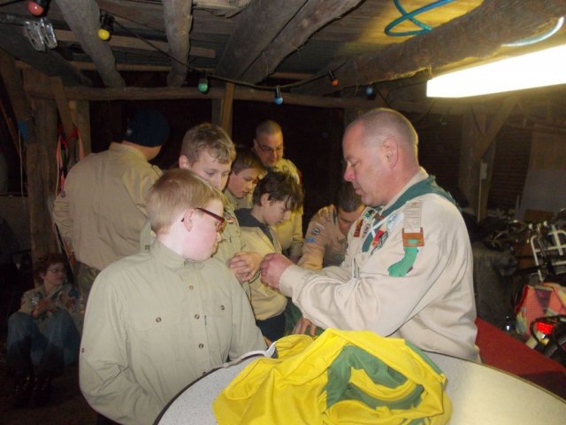 Winterkamperen verkenners 2014