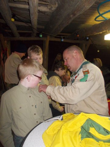 Winterkamperen verkenners 2014