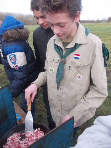 Winterkamperen verkenners 2014