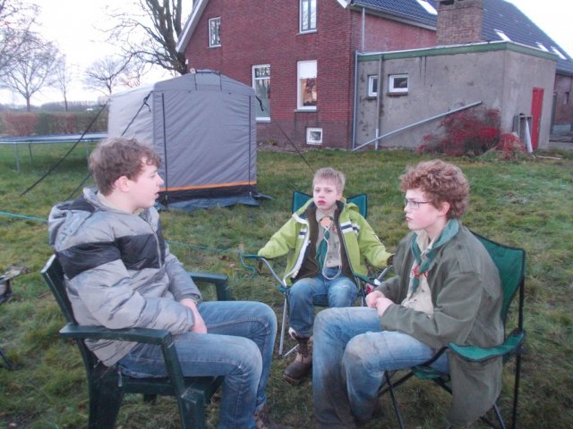 Winterkamperen verkenners 2014