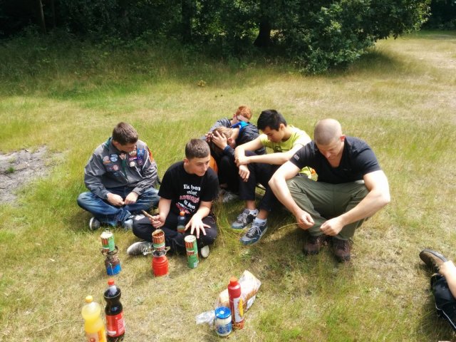 Vaderzoonweekend luchtverkenners