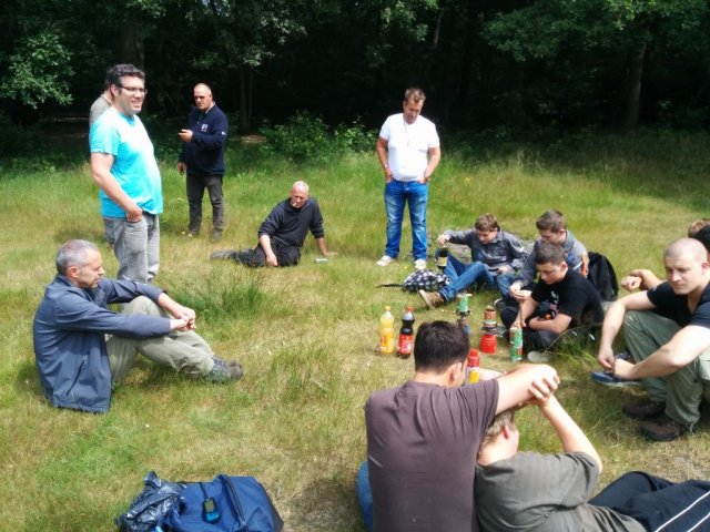 Vaderzoonweekend luchtverkenners