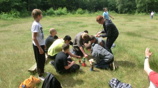 Vaderzoonweekend luchtverkenners