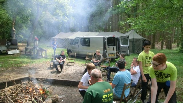 Vaderzoonweekend luchtverkenners