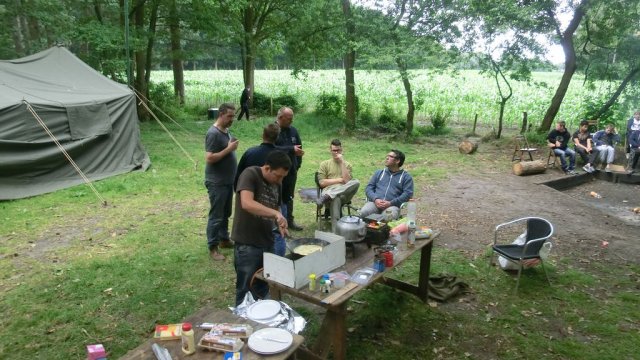 Vaderzoonweekend luchtverkenners