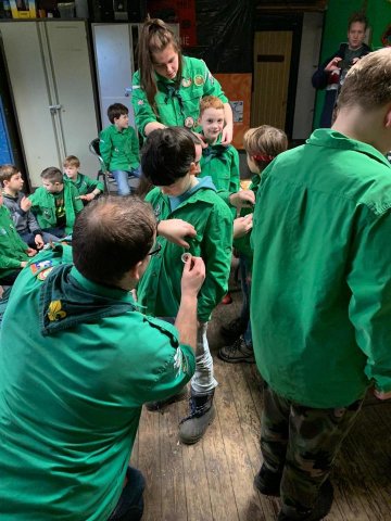 Welpen-installatie 2020